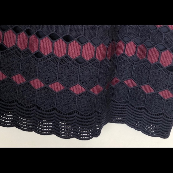 ‼️SOLD ‼️CALVIN KLEIN Lace Scuba Sheath Dress - Picture 5 of 5